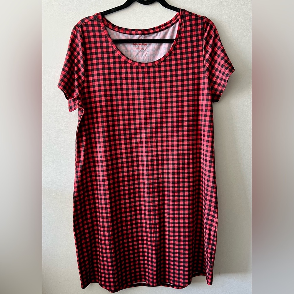 Joe Fresh Super Soft Buffalo Plaid Nightdress (NWOT)
